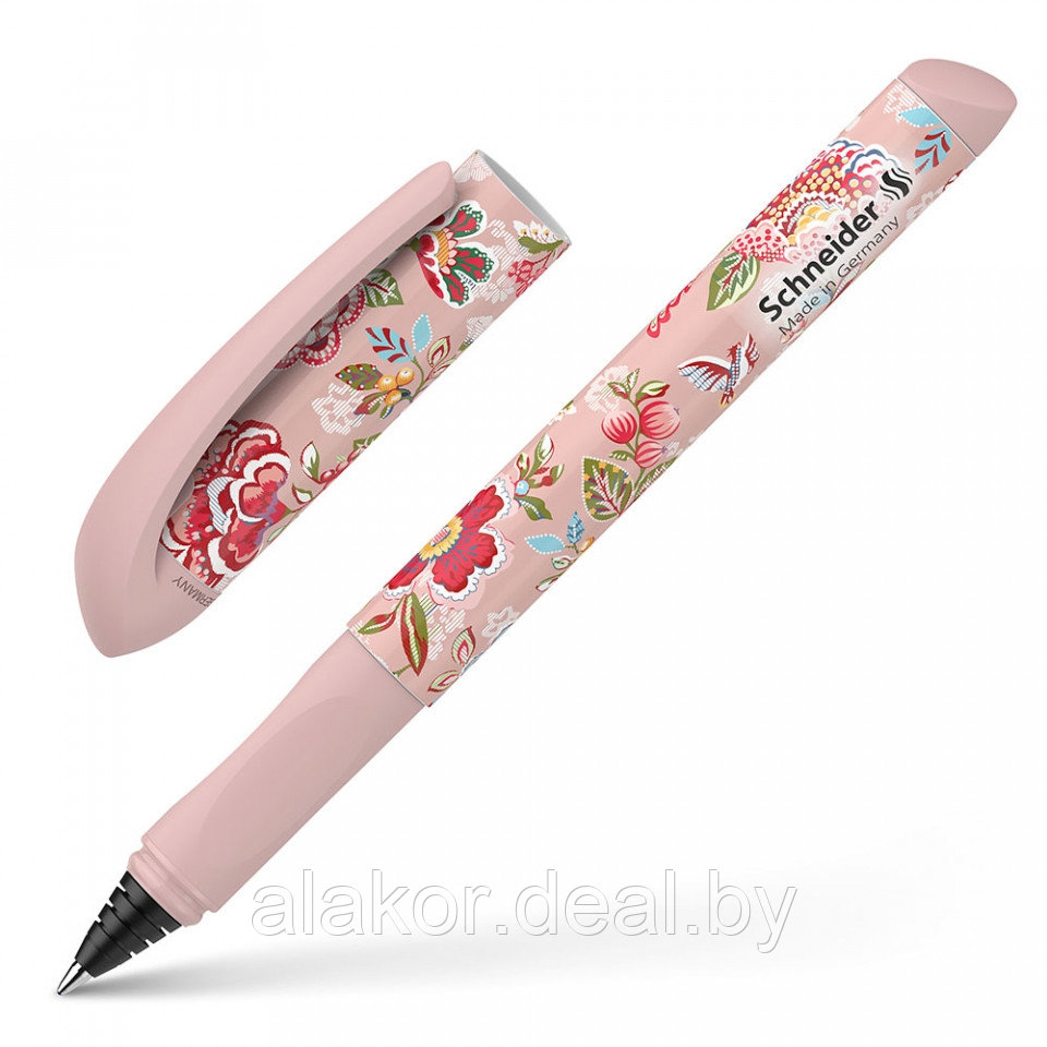Ручка-роллер Schneider Voice M, синий, 0.5мм, корпус розовый - фото 1 - id-p219481740