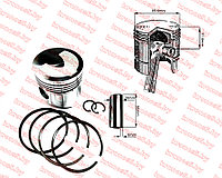 Поршневой комплект R190 190N 90 мм