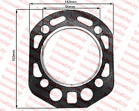 Прокладка головки блока цилиндров ГБЦ R190/190N 97 мм