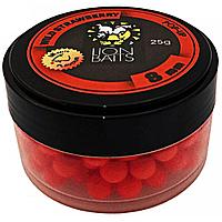 Бойлы плавающие Lion Baits Pop-Up 8мм, Wild Strawberry (Дикая клубника), 25гр