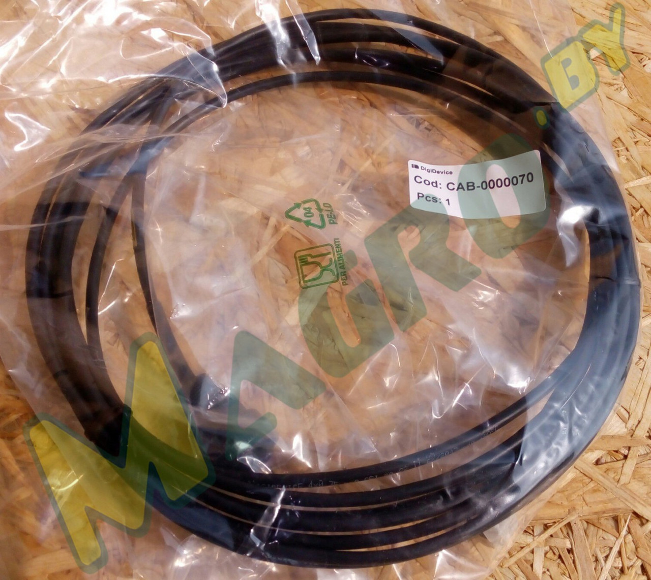 Соединительный кабель с коннектором MIL 5PM-4PF L=6000mm - фото 3 - id-p219483333