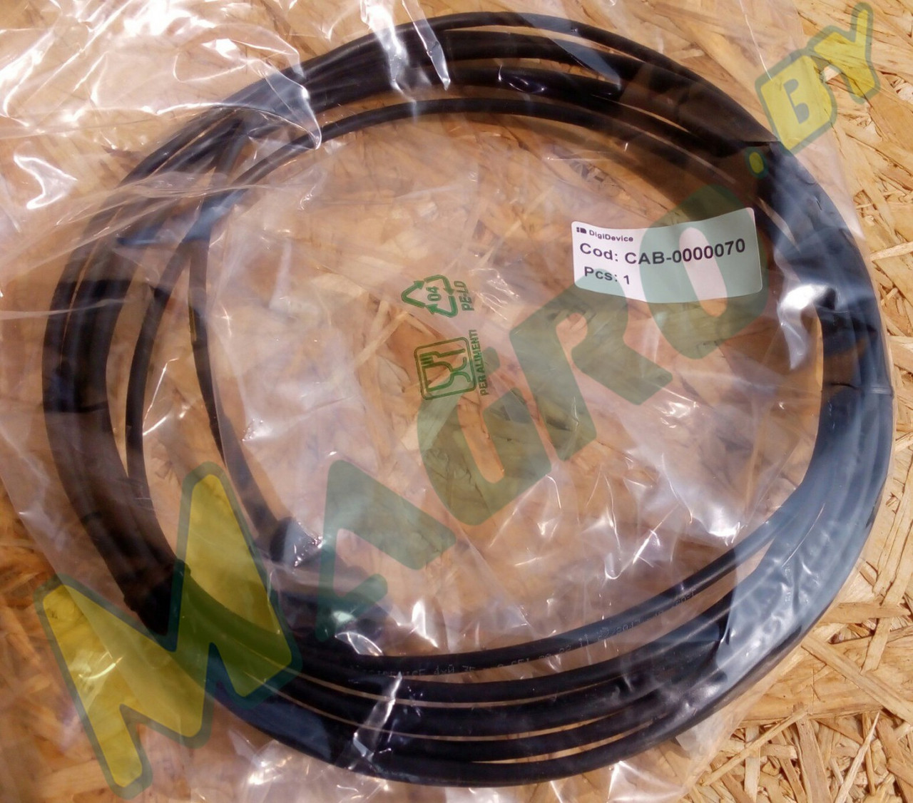 Соединительный кабель с коннектором MIL 5PM-4PF L=6000mm КРГ - фото 3 - id-p219488819