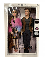 Кукла Барби с Кеном Modern Fashion Y016B8 , детский игровой набор кукол Barbie Ken для девочек с аксессуарами