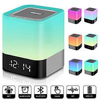 Портативная колонка с часами и RGB Musky DY28 Plus Portable Bluetooth Speaker Night Lamp NEW !!!