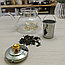 Чайник заварочный стеклянный с ситечком 1000 мл. / Боросиликатное стекло и нержавеющая сталь, фото 6