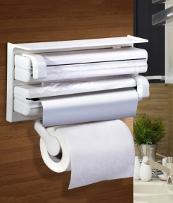 Кухонный диспенсер (органайзер) для бумажных полотенец, пленки и фольги Triple Paper Dispenser - фото 1 - id-p219495626