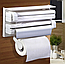 Кухонный диспенсер (органайзер) для бумажных полотенец, пленки и фольги Triple Paper Dispenser, фото 5