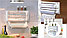 Кухонный диспенсер (органайзер) для бумажных полотенец, пленки и фольги Triple Paper Dispenser, фото 8