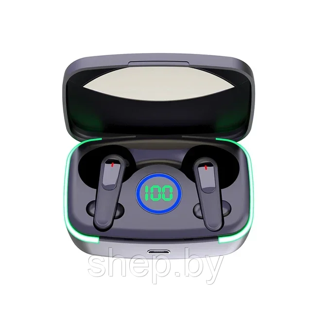 Беспроводные наушники TWS M80 Bluetooth V5.3 c микрофоном, беспроводная стерео гарнитура - фото 1 - id-p219495684