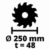 Торцовочная пила Einhell TE-SM 2534 Dual, фото 3