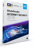 Bitdefender Internet Security 2018 Home/1Y/5PC антивирусное программное обеспечение на диске арт.WB11031005