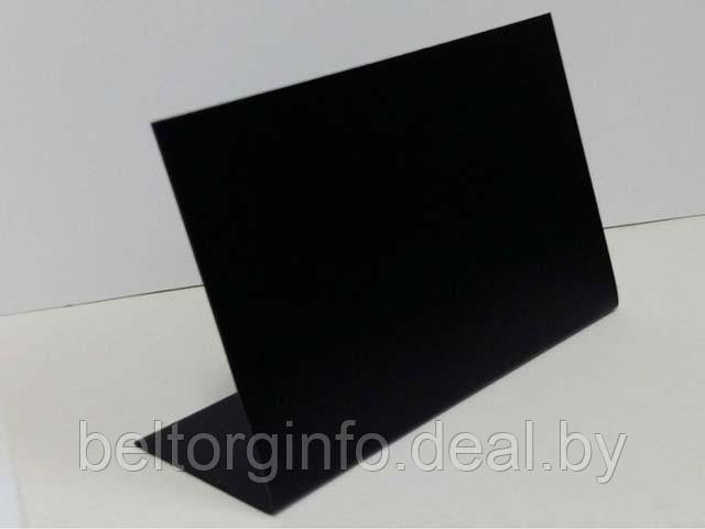 Черный ценник L-образный любого размера - фото 2 - id-p219499034
