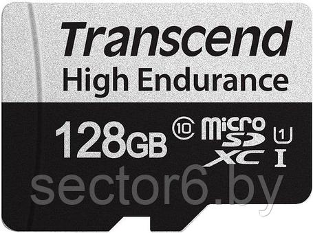 Карта памяти Transcend microSDXC TS128GUSD350V 128GB (с адаптером), фото 2