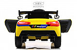Детский электромобиль RiverToys F444FF (желтый) BMW Режим качалки, фото 3