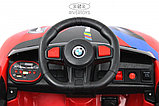 Детский электромобиль RiverToys F444FF (красный) BMW Режим качалки, фото 5