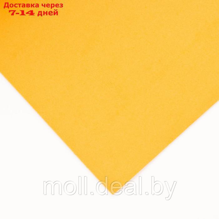 Фоамиран "Морковно-оранжевый" 1 мм набор 10 листов 50х50 см - фото 2 - id-p219443465