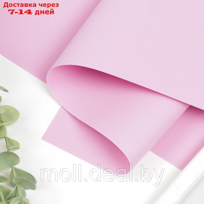 Фоамиран "Лавандово-розовый" 1 мм набор 10 листов 50х50 см - фото 1 - id-p219444220