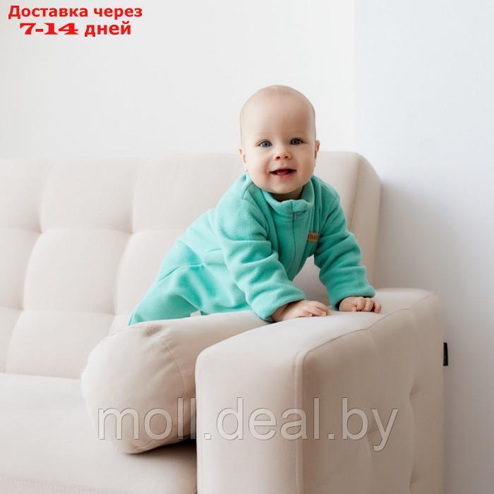 Комбинезон детский MINAKU цвет мятный, размер 74-80 - фото 2 - id-p219445259