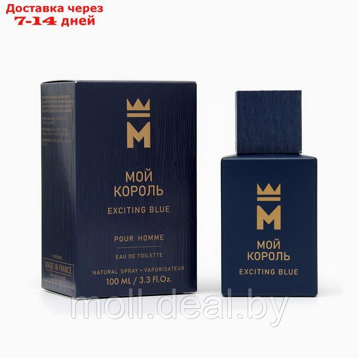 Туалетная вода мужская Мой Король Exciting Blue, 100 мл - фото 1 - id-p219448427