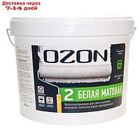 Краска интерьерная OZON-2 ВД-АК 222АМ акрилатно-латексная, база А 9 л (14 кг)