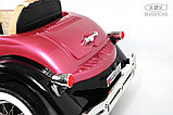 Детский электромобиль RiverToys X005XX (черно-розовый) Полноприводный, фото 3