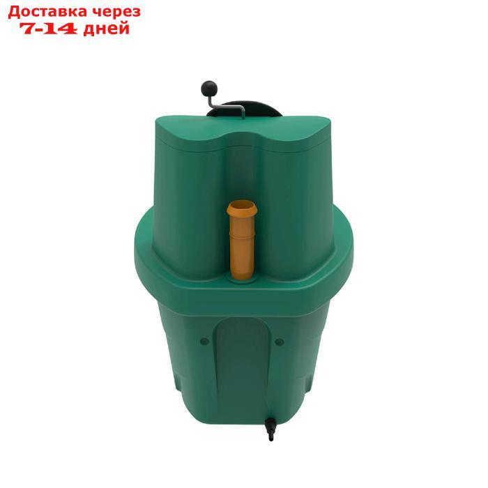 Туалет торфяной "Rostok" зеленый, бак 30л, накопитель 100 л. - фото 3 - id-p219474974