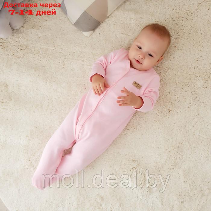 Комбинезон детский MINAKU, цвет розовый, рост 80-86 см - фото 2 - id-p219446574