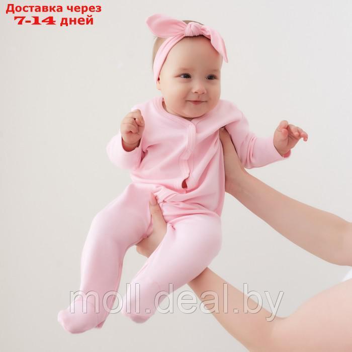 Комбинезон детский MINAKU, цвет розовый, рост 80-86 см - фото 5 - id-p219446574