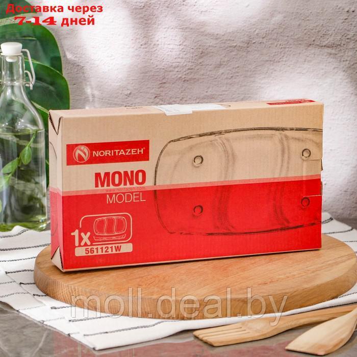 Блюдо Mono, стеклянное , 29х16 см - фото 5 - id-p219448681