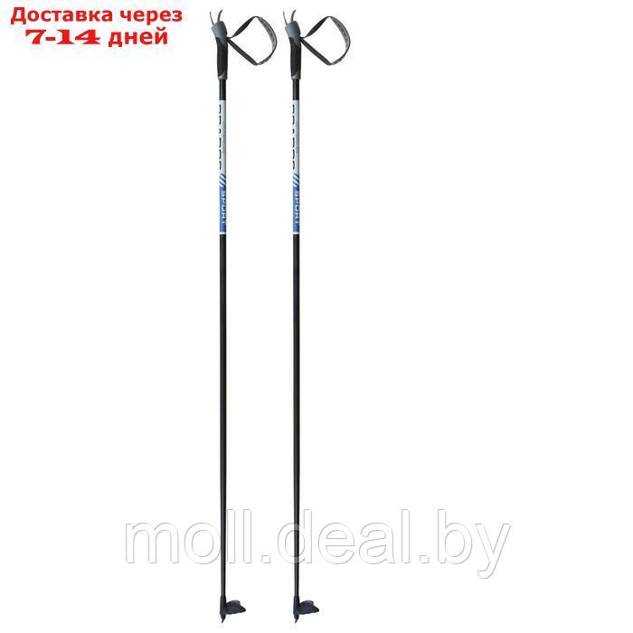 Палки лыжные стеклопластиковые ЦСТ, 145 см, цвета микс - фото 4 - id-p219446802