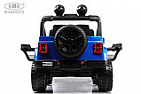 Детский электромобиль RiverToys X004XX (синий глянец) Полноприводный, фото 3
