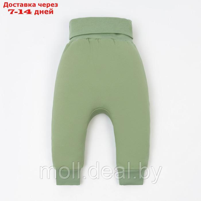 Ползунки-штанишки Крошка Я, BASIC LINE, рост 74-80 см, цвет зелёный - фото 6 - id-p219446860