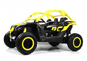 Детский электромобиль RiverToys BRP Can-Am Maverick Y111YY (желтый)