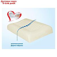 Подушка ортопедическая "ВЭП массаж", размер 70 × 40 см, высота 12,5 см