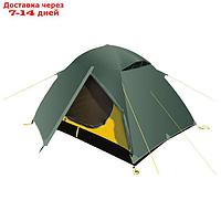 Палатка, серия Trekking Travel 3, зелёная, трёхместная