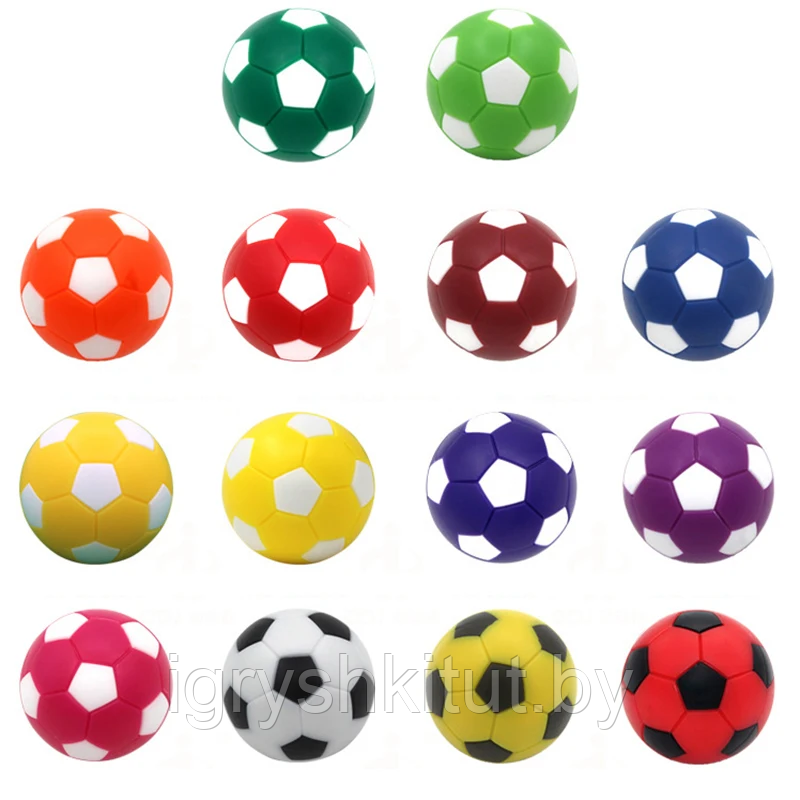 Миниатюрный футбольный мяч для настольного футбола и других игр - фото 2 - id-p219501501