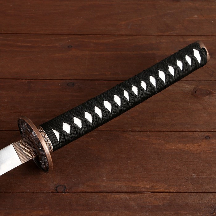 Сувенирное оружие «Катана на подставке», ножны с драконами, 96 см - фото 3 - id-p219501242