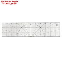 Линейка OLFA OL-MQR-15x60, разметочная, метрическая, 150х600 мм