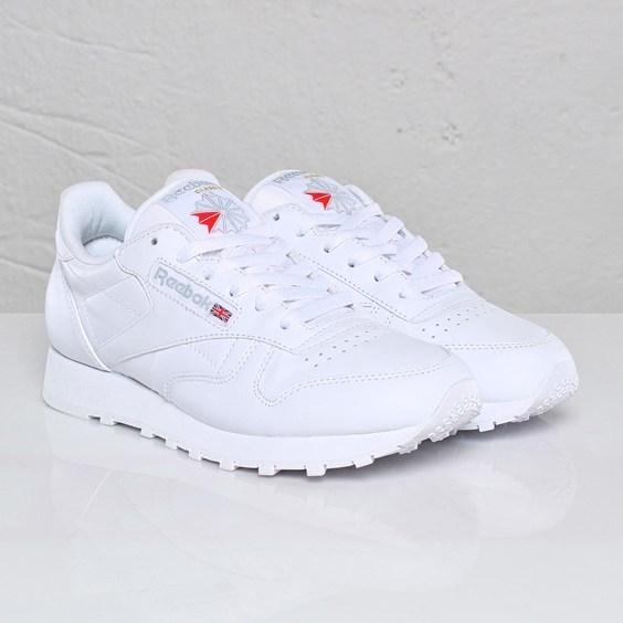 Кроссовки Reebok Classic Leather ЖЕНСКИЕ - фото 1 - id-p219501744