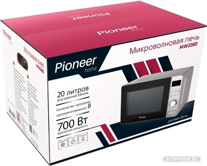 Микроволновая печь Pioneer MW228D - фото 4 - id-p219502182