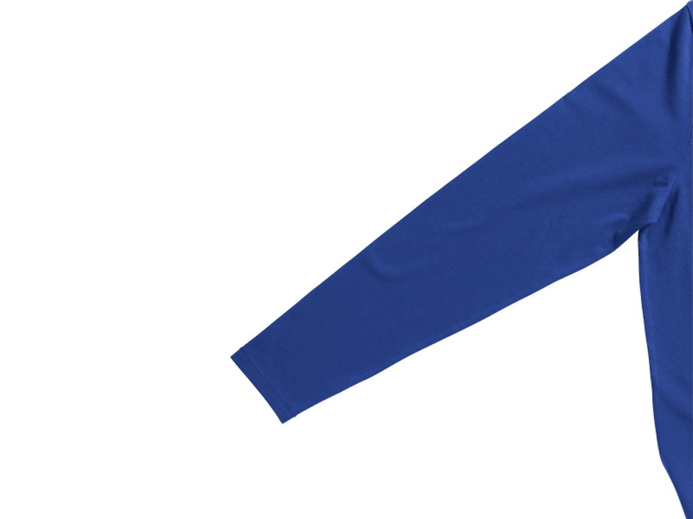 Ponoka женская футболка из органического хлопка, длинный рукав, синий - фото 6 - id-p219502074