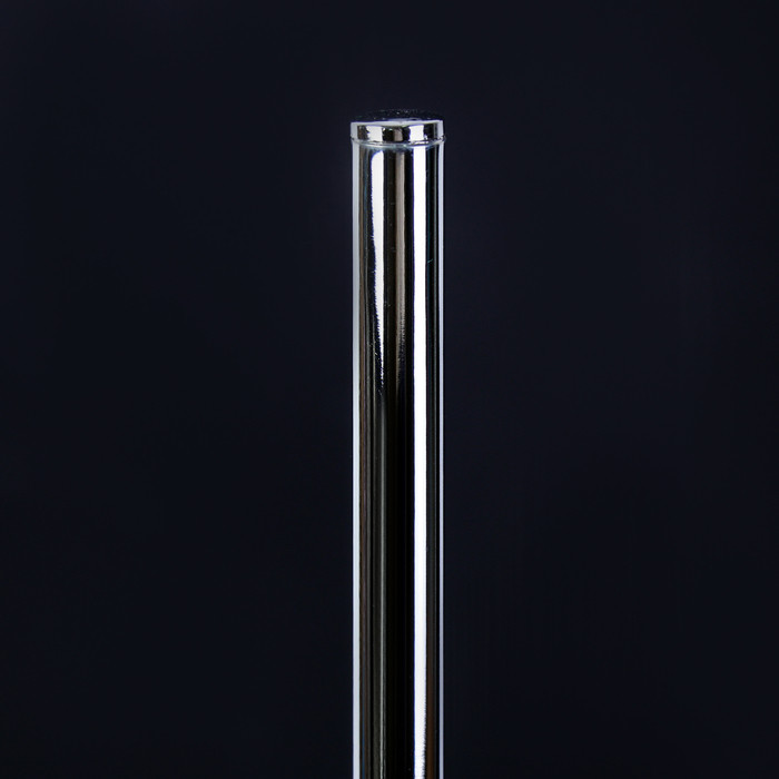 Ёршик для унитаза с подставкой, 11,5×11,5×42 см, цвет хром - фото 5 - id-p219503323