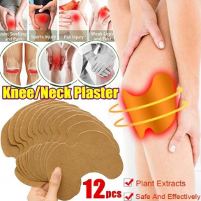 Обезболивающий пластырь для суставов / коленный патч Knee CHP Patch,12 шт