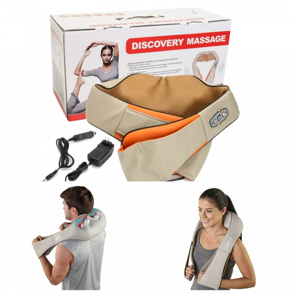 Массажер шейный инфракрасный Massager of Neck Kneading - фото 2 - id-p219502763