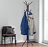Напольная металлическая вешалка - стойка на 12 крючков COAT RACK для верхней одежды, сумок, шляп, зонтов, фото 9