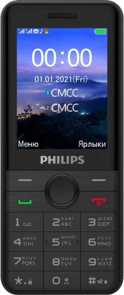 Смартфон Philips Xenium E172 (черный) - фото 2 - id-p193253290