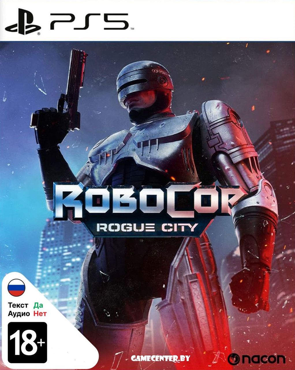 RoboCop: Rogue City (PS5, русские субтитры) !!! Доставка по Минску в день заказа !!! - фото 1 - id-p219508766