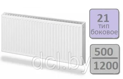 Стальной панельный радиатор Lemax Compact тип 21-500 1200