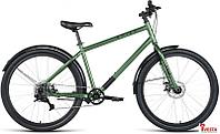 Велосипед Forward SPIKE 27,5 D (27,5 8 ск. рост. 18) 2023, зеленый/черный
