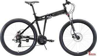 Велосипед Stark Cobra 27.2 HD чёрный/серый 18